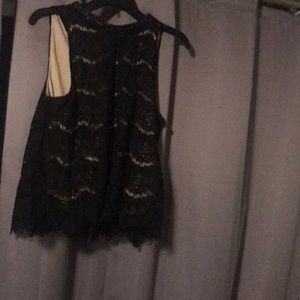 Lace black shirt